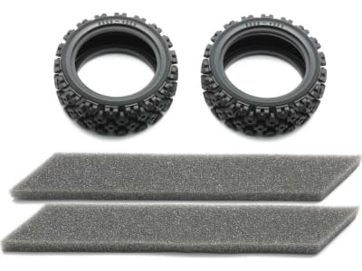 TAM54861 RC Rally Block Tires  Soft 