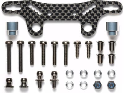TAM54947 Tt-02 Carbon Damper Stay Ii 3.5mm Thick
