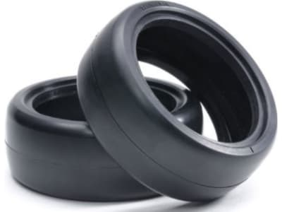 TAM54994 RC Reinforced Racing Tires Soft 24mm 2 Pieces