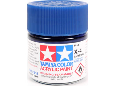 TAM81004 Acrylic X4 Gloss Blue
