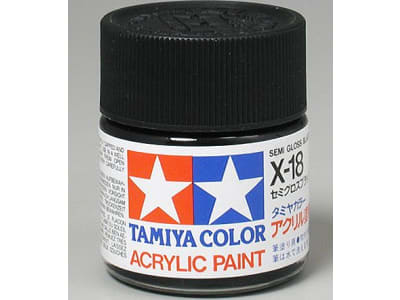 TAM81018 Acrylic X18 Semi Gloss Black