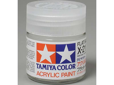 TAM81021 Acrylic X21 Flat Base