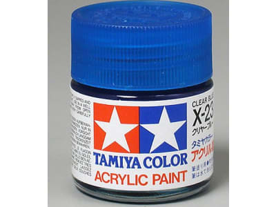 TAM81023 Acrylic X23 Gloss Clear Blue