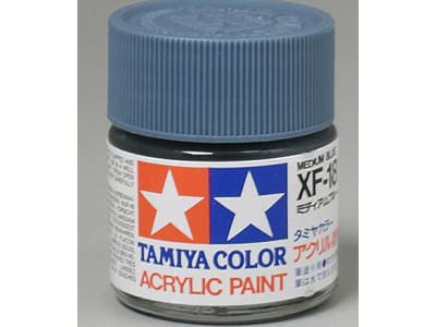 TAM81318 Acrylic XF18 Flat Med Blue