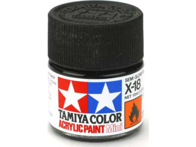 TAM81518 Acrylic Mini X18 Semi Gloss Black
