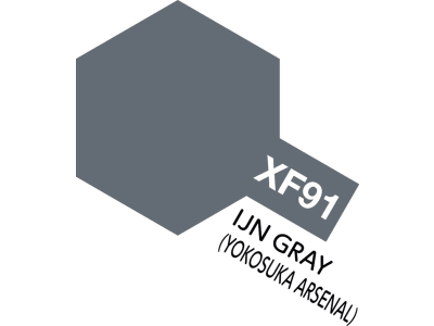 TAM81791 Acrylic Mini Xf-91 Ijn Gray Paint 10ml Bottle