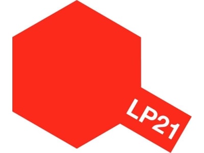 TAM82121 Lacquer Paint LP-21 Italian Red 10 ML