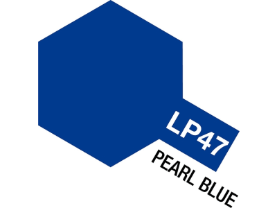TAM82147 Lacquer Paint LP-47 Pearl Blue 10 ML