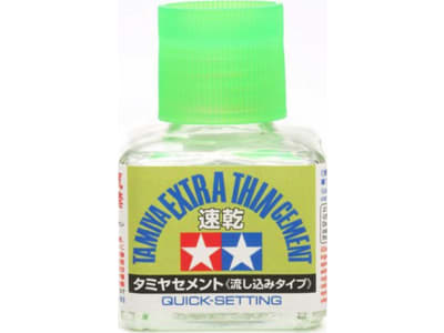 TAM87182 Extra-Thin Cement 40ml Quick-Setting