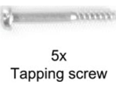 TAM9805729 RC 3x21mm Tapping Screw: Ta04 Ferrari 360 Modena Challenge