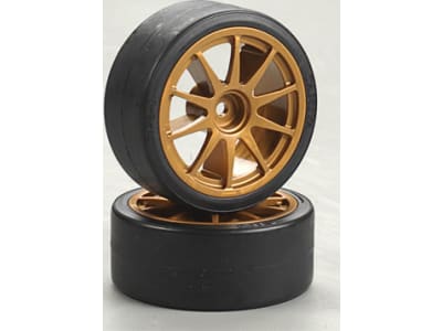 TAM51219 Rc Drift Tires Type D and Wheels