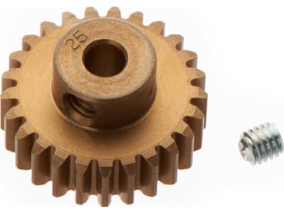 TAM54578 06 Hard Coated Aluminum Pinion 25T