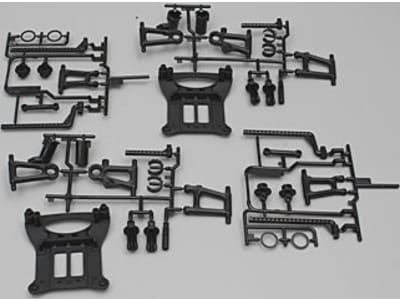 TAM51003 B Parts Suspension Arm: TT01