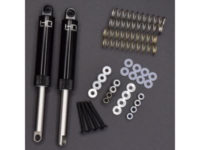TD100T01 Black Internal Spring Air Shocks 100mm