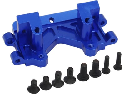TE1008 Blue Aluminum Front Bulkhead Set Ru St Sl