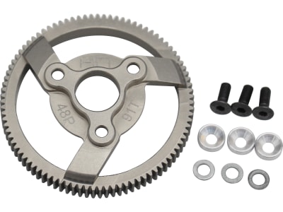 TE891H Hard Anodized Aluminum Spur Gear  91t 48p  - TRA