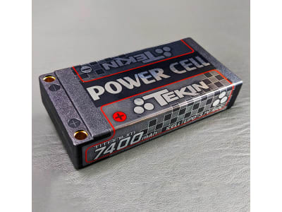TEKTT1650 1S 7400mAh 160C 5mm Bullets Titanium LiPo
