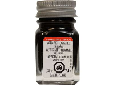 TES1147TT Enamel 1 / 4 Oz Gloss Black