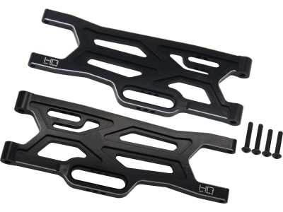 TFF55L01 Aluminum Front V2 Long Lower Suspension Arm 1:10 4S