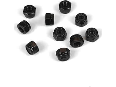 TKR1201 M3 Locknuts black 10 pieces