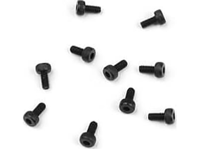 TKR1248 M2x4mm Cap Head Screws  black,  10pcs 