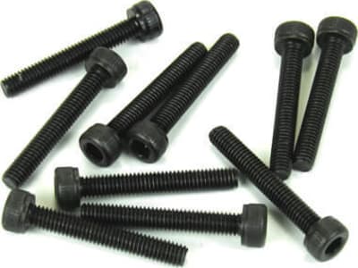 TKR1529 Cap Head Screw M3x20mm Black  10 