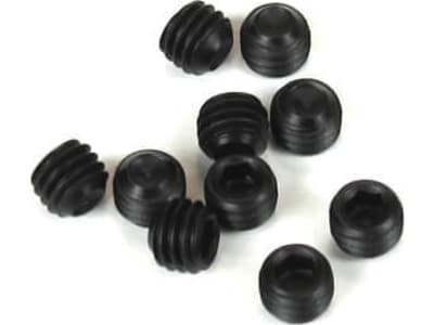 TKR1603 M5x4mm Set Screws  black 10 pieces 