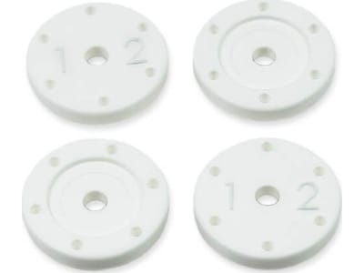 TKR6136 Shock Piston Set  flat / flat all 16mm shocks 61.2 4pcs 