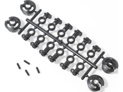 TKR6140D Shock Rod End and Spring Perch Set  w /  assorted length rod ends 