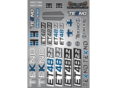 TKR9647 ET48 2.2 decal sheet