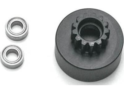 TKR4124 1 / 8 Clutch Bell  14t Mod1 Hard W / Bearing 