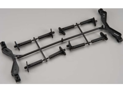 TKR5791 Body Mount Set Front  /  Rear SCT410