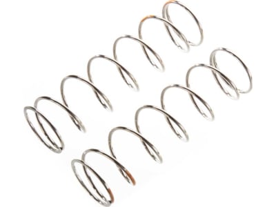 TKR6093 Shock Spring Set 1.6x7.5T 80mm orange 6.11 lb / in