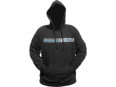 TKRHOODIE04L Large Stripe Pullover Hoodie  horizontal design black 