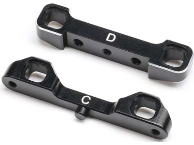 TLR-1055 Adjustable Pivot Set C and D Black: 22S Sprint
