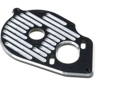 TLR-1071 Motor Plate Machined Aluminum Black: 22S Sprint