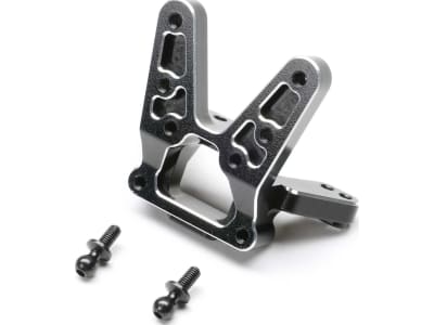 TLR-1072 Rear Bulkhead Aluminum Black: 22S Sprint