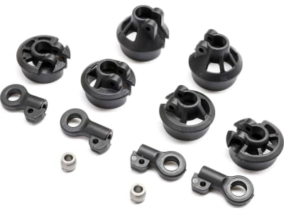 TLR-1119 Spring Cups Shock Ends 13mm: 22X