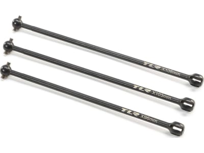 TLR-1291 CVA Driveshaft Bones 96mm 103mm 106mm: 22X-4 2.0