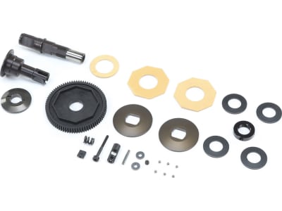 TLR-1298 Decoupled Slipper Assembly Complete: 22X-4 2.0