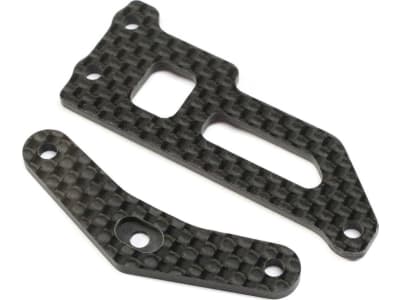 TLR231097 Carbon Brace and Servo Top Plate: 22X-4