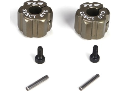 TLR2933 Rear Hex Standard Width Aluminum : 22SCT