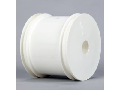 TLR7003 Front / Rear Wheel White: 2 22T
