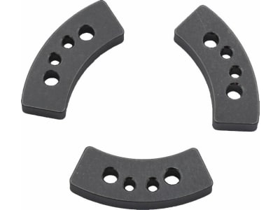 TRX15HSL Aluminum Hard Anodized Long Slipper Clutch Pads  3  - TRA