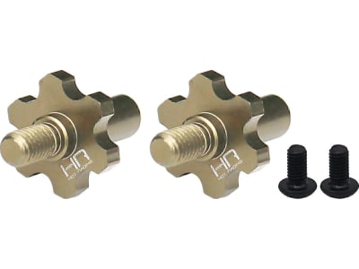 TTSP21H Hard Anodized 7075 Front Axles 22S