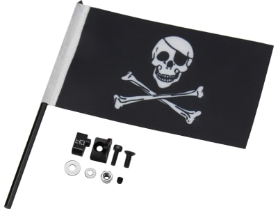 TXMT330GM Jolly Roger Flag W / Alum. Mount Fits TRX4mt