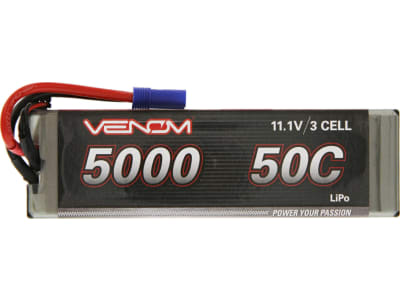 VNR15129-EC5 Drive 50c 3s 5000mah 11.1v LiPo Hardcase Flat Pack Battery EC5
