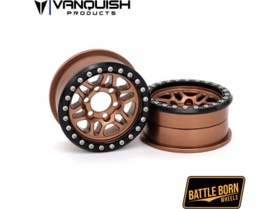 VPS08196 1.9 Aluminum Battle Born Wheels Kilo Beadlock Wheels Bronze