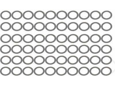 W35X 3.5x5mm Steel Shims 0.1x20 0.2x20 0.3x20  60 