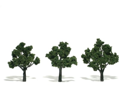 WOOTR1507 Pre-Assembled Tree Medium Green 3-4 3